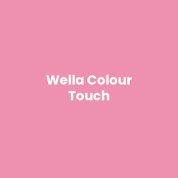 Wella Colour Touch