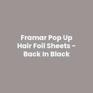 Framar Pop Up Hair Foil Sheets - Back In Black